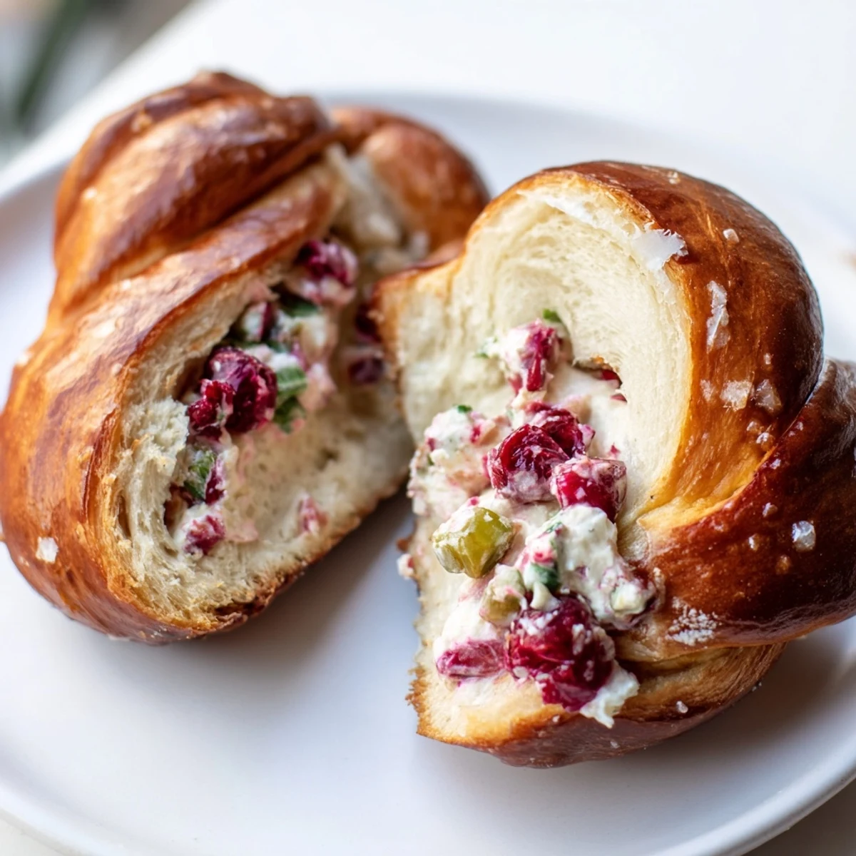 Cranberry jalapeño dip twist pretzels baked to perfection, a spicy-sweet appetizer delight.  