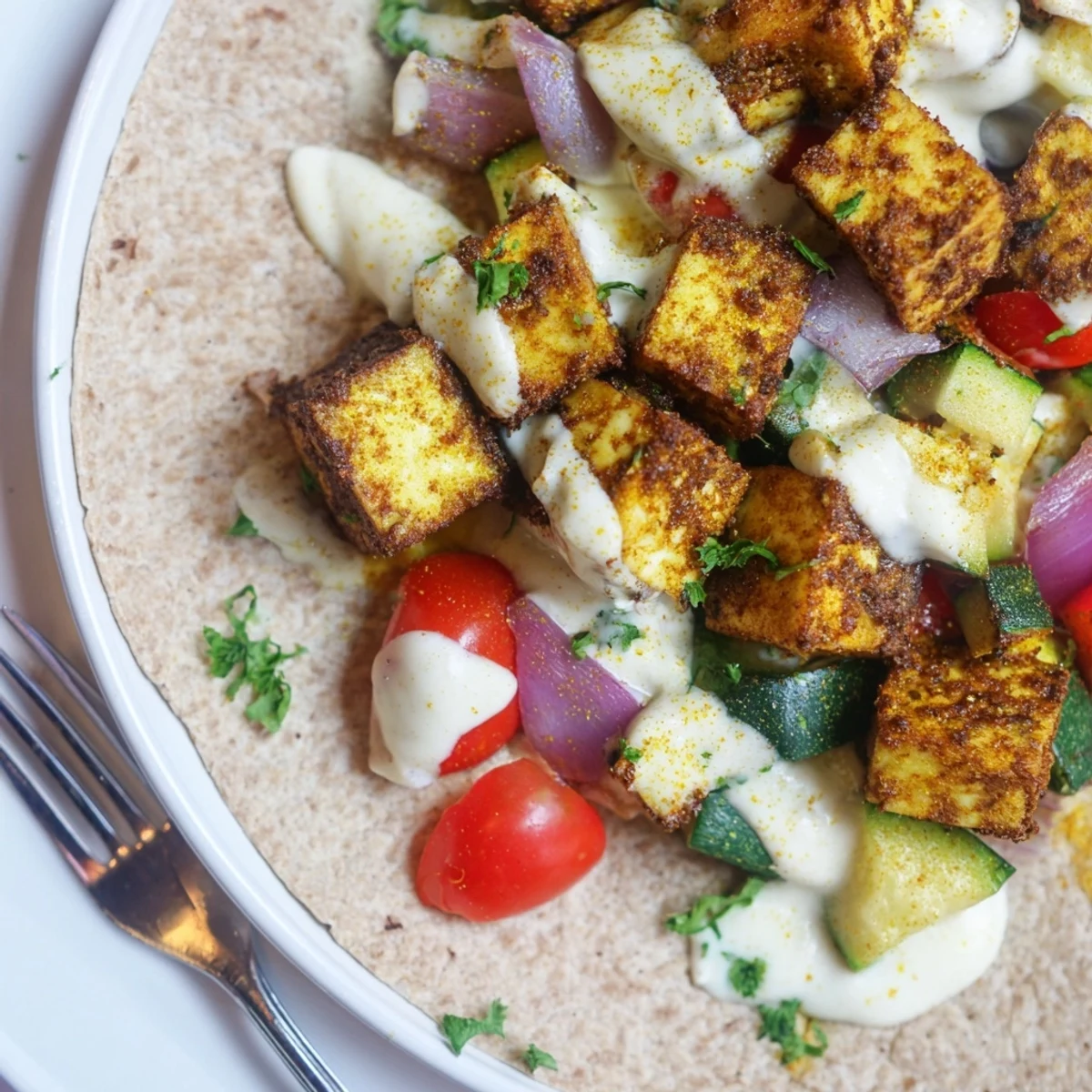 Vegan Viral Fusion Wraps