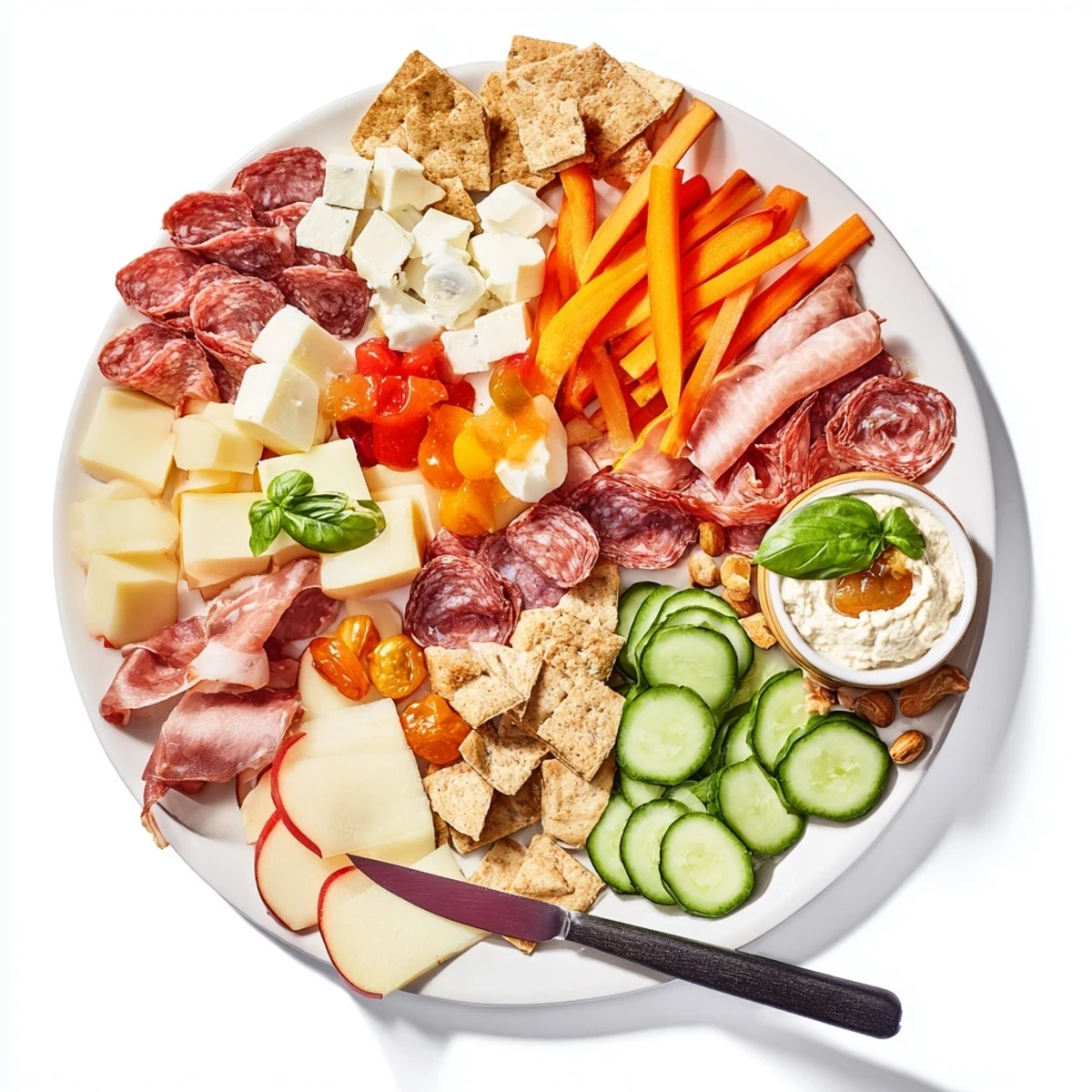 Casual Girl Dinner Platter bursting with fresh flavors, perfect for sharing with friends.