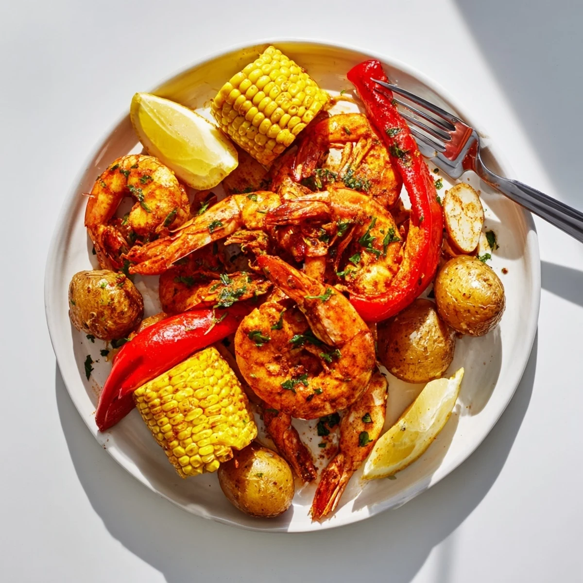Cajun Shrimp Sweet Corn