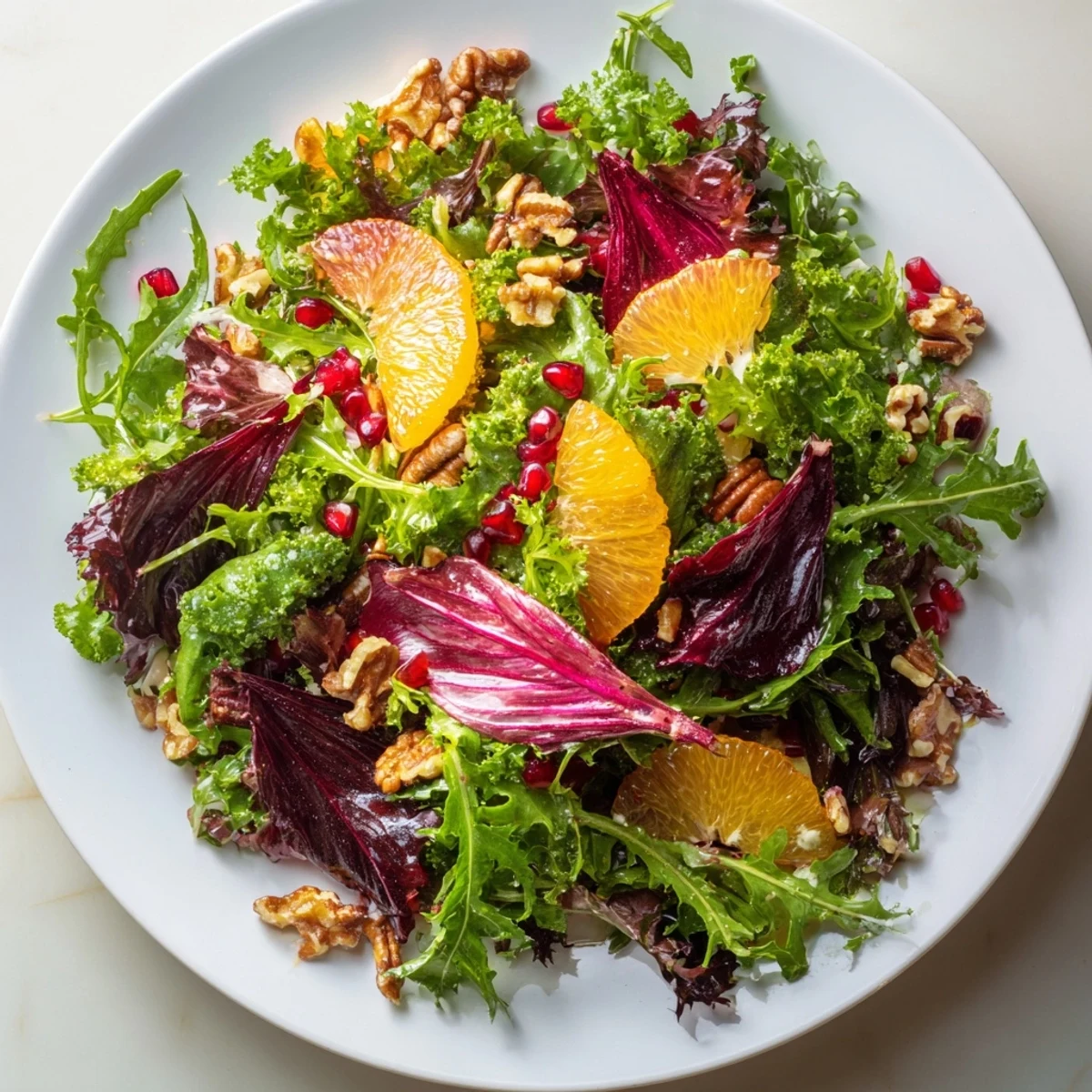 Winter Greens Citrus Salad