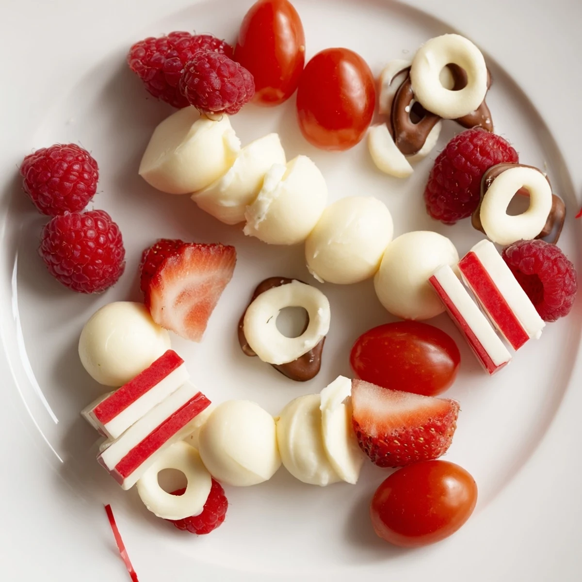 Festive Red White Candy Cane