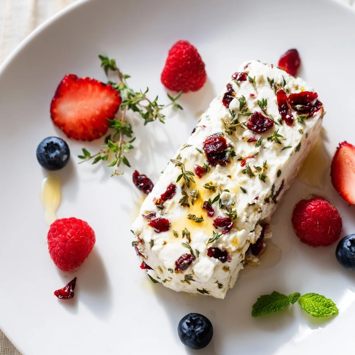 Cranberry Goat Cheese Log