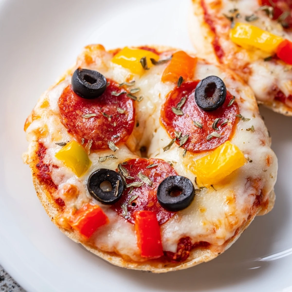 Crispy Cheesy Mini Bagels