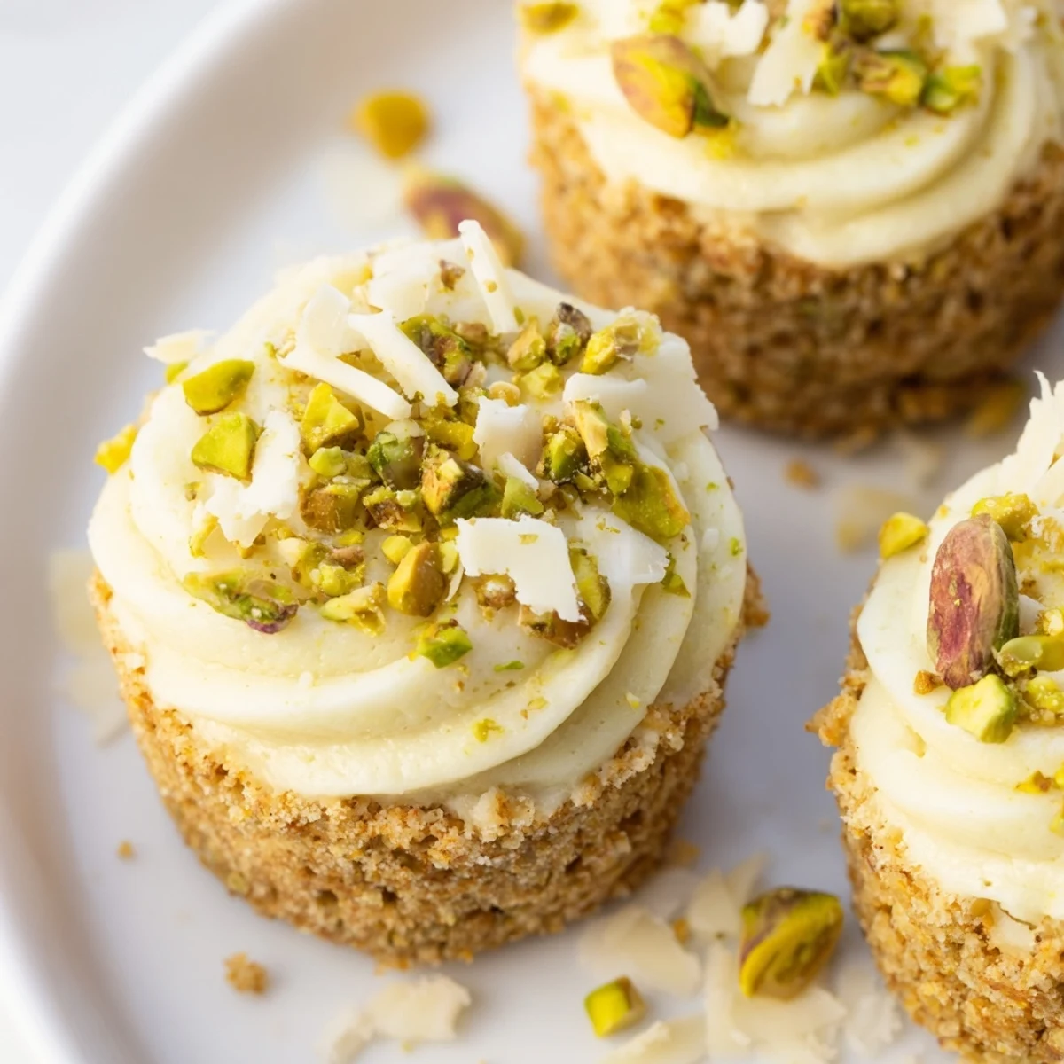 Pistachio Cheesecake Bites