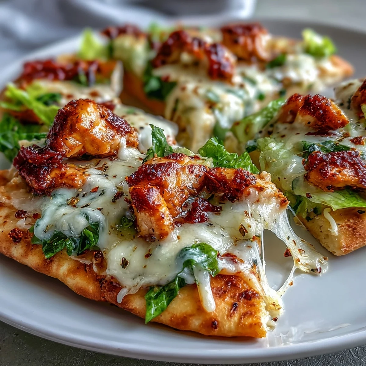 Served warm on a wooden board, perfect for a quick family dinner.