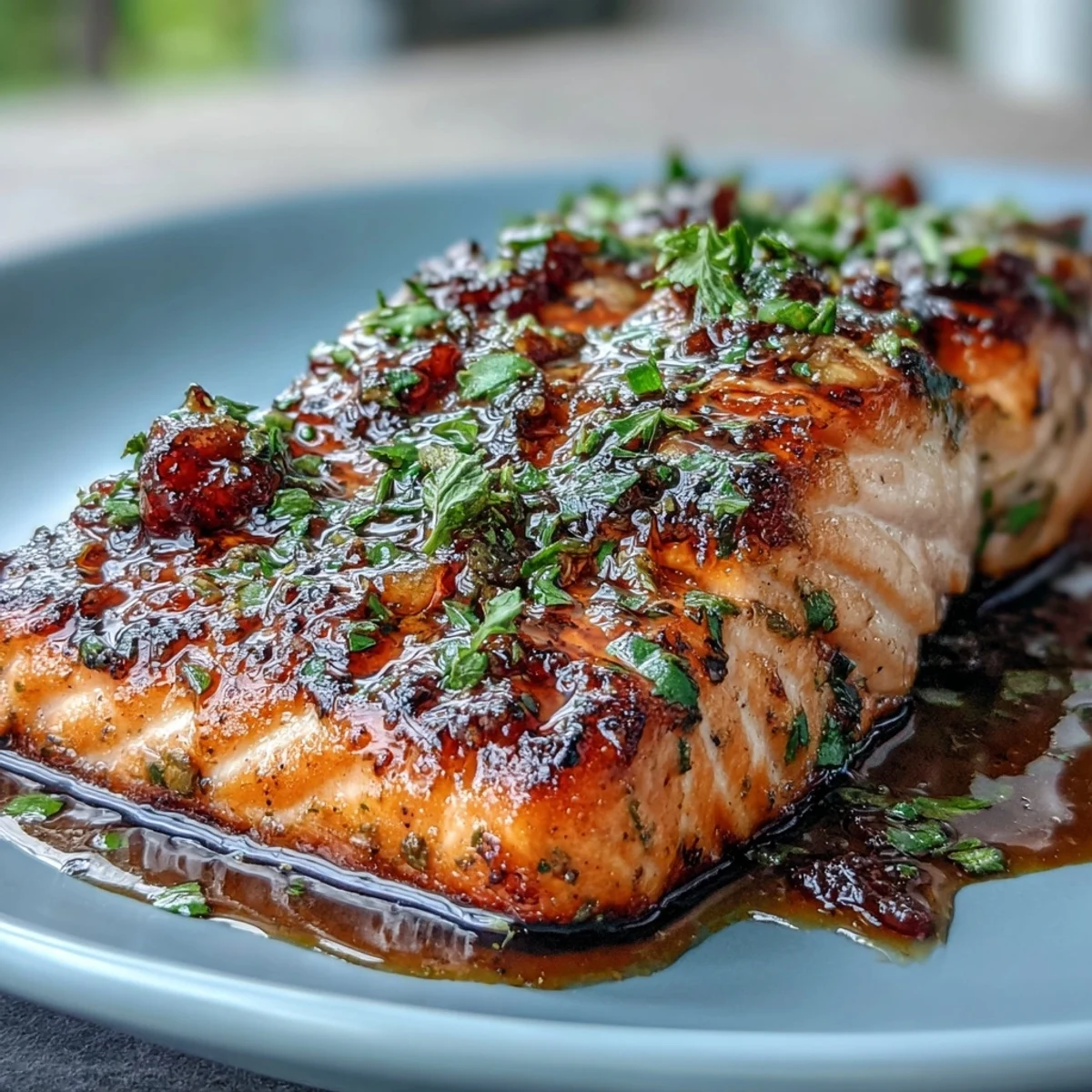 Honey Lime Garlic Salmon