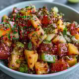 Zesty lime and chili-seasoned mango cups, a colorful and healthy treat bursting with sweet and spicy flavors.