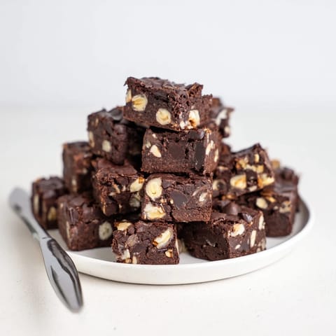 Delicious fudgy brownies made with leftover nut-milk pulp for guilt-free indulgence.  