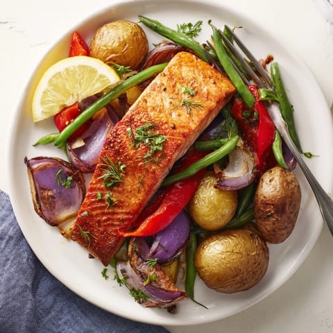 Lemon Herb Salmon Sheet