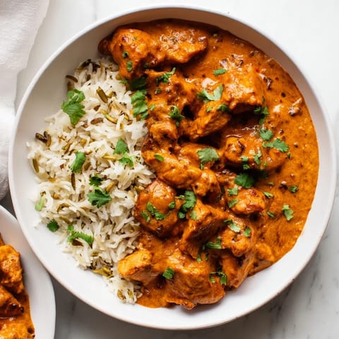Butter Chicken and Rice