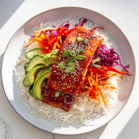 Sweet Chili Salmon Bowl