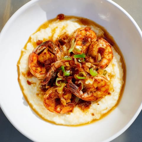 Shrimp & Grits Garlic Butter