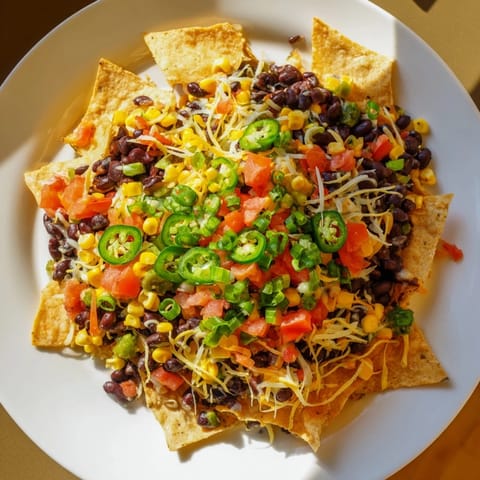 Sheet-Pan Nachos Beans Veggies