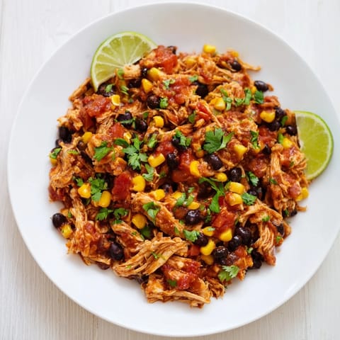 Slow Cooker Salsa Chicken
