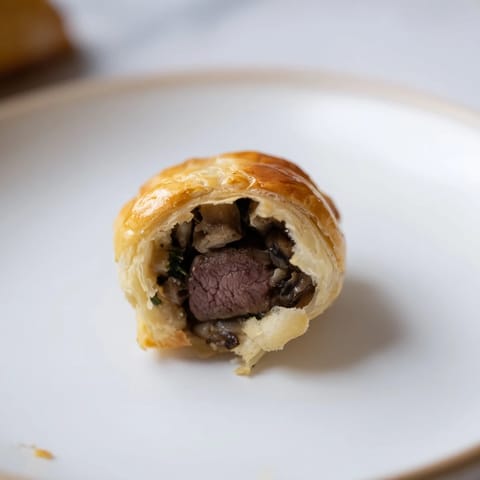 Simplified Christmas Beef Wellington Bites