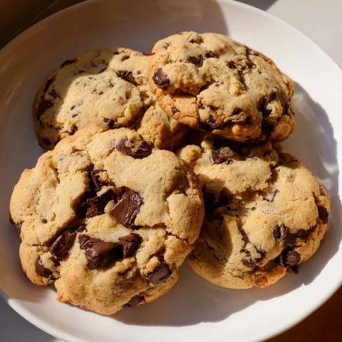 Air Fryer Chocolate Chip Cookies