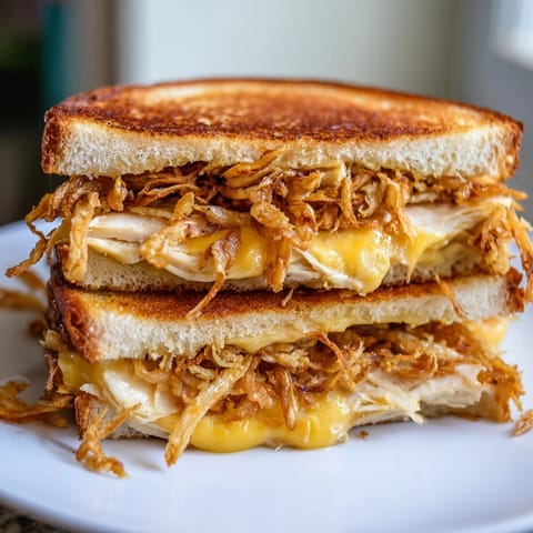 Crispy Shallot Chicken Cheese