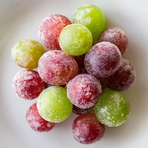 Frozen Grapes Sweet Snack