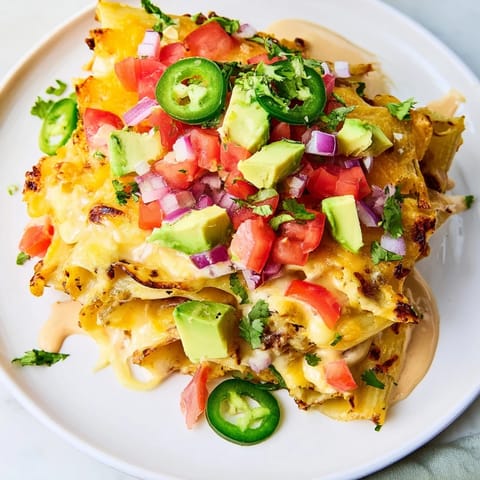 Pasta Chips Nachos