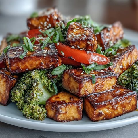 Vegan Teriyaki Tofu Stir-Fry