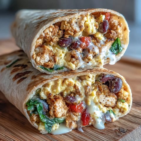 High-Protein Breakfast Burritos