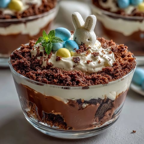 Easter Bunny Dirt Cups
