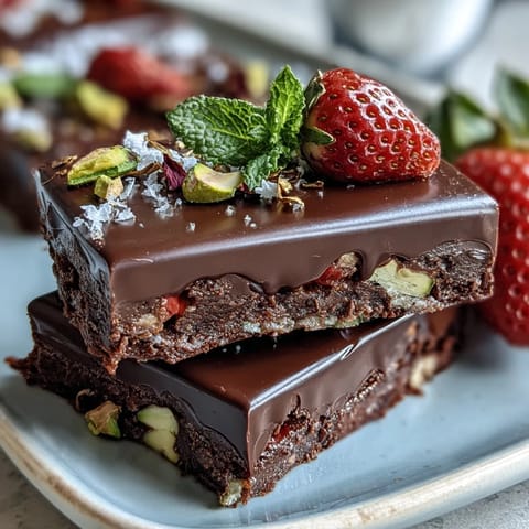 Dubai Chocolate Strawberry Bark