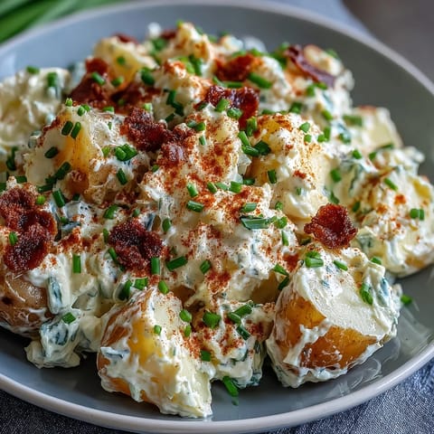 Classic Deviled Egg Potato Salad
