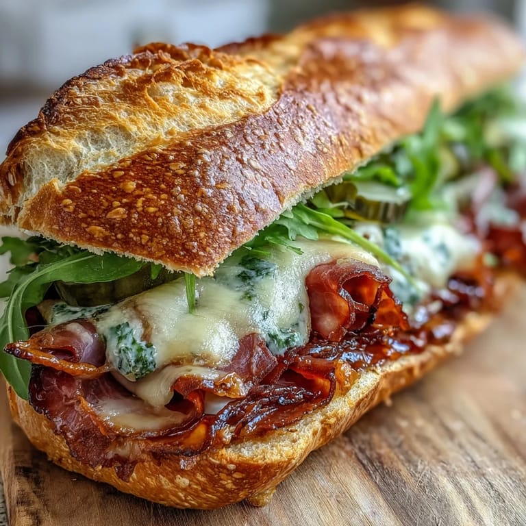 Flavorful, easy Parisian baguette sandwich, perfect for a speedy and delicious lunch.